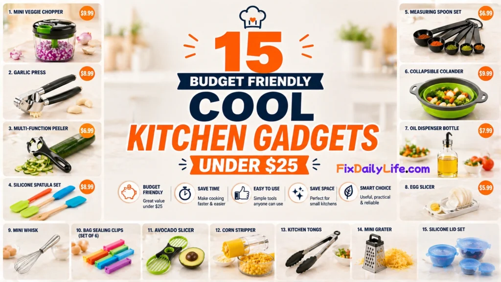 15 Budget Friendly Cool Kitchen Gadgets Under $25