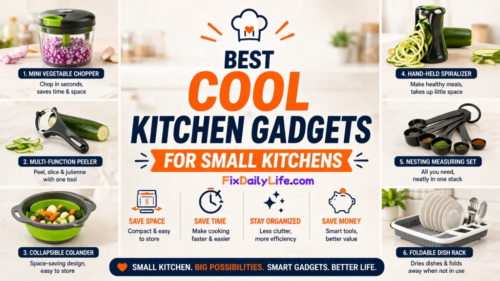 Best Cool Kitchen Gadgets for Small Kitchens