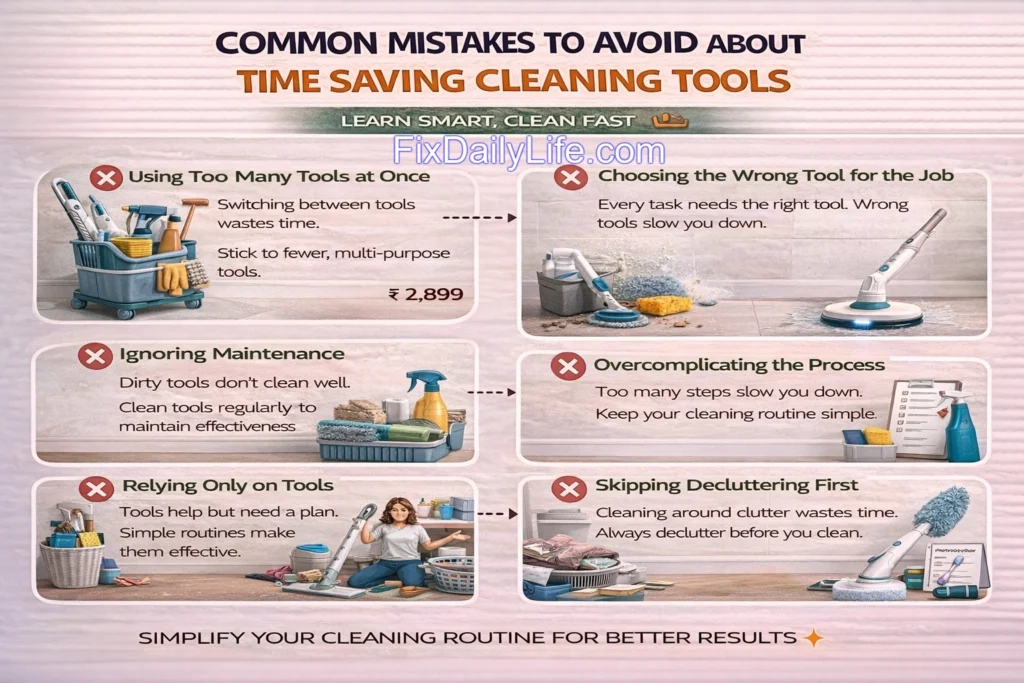 Common Mistakes to Avoid about Time Saving Cleaning Tools