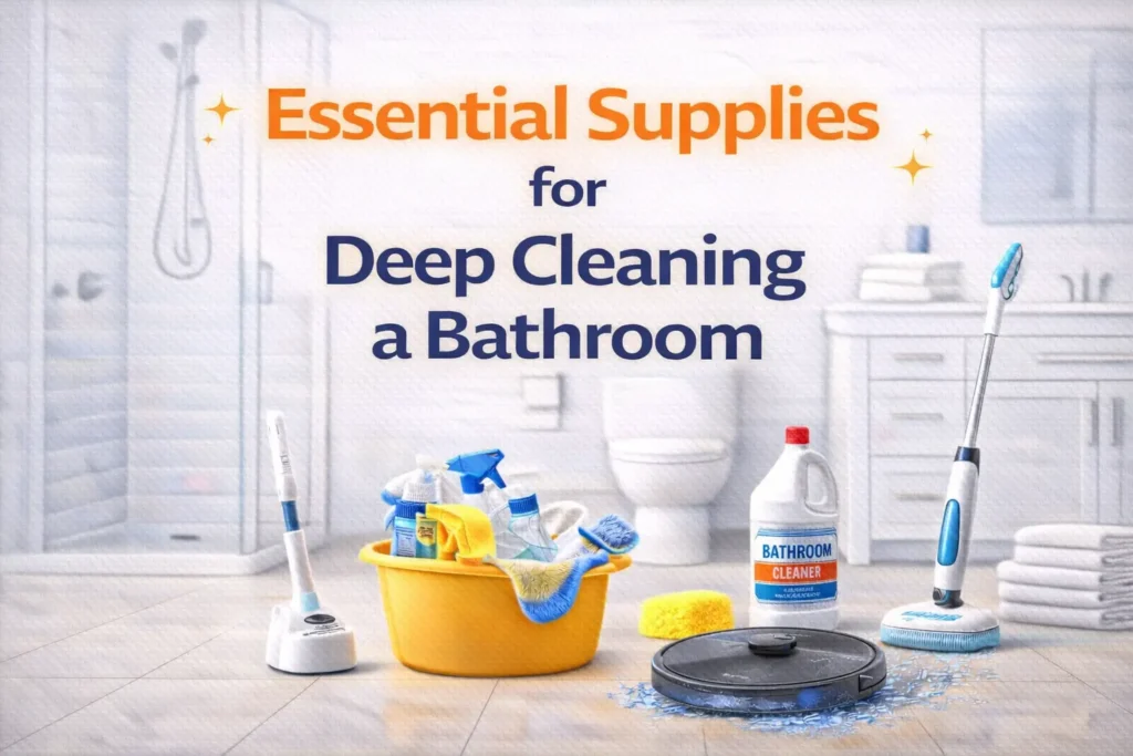 Essential Supplies for Deep Cleaning a Bathroom
