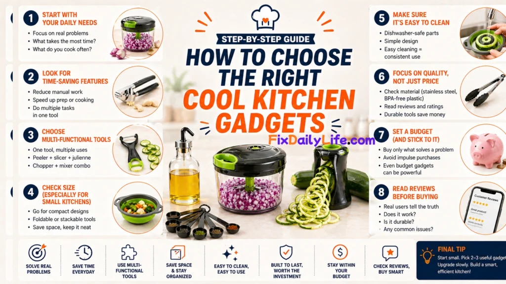 How to Choose the Right Cool Kitchen Gadgets