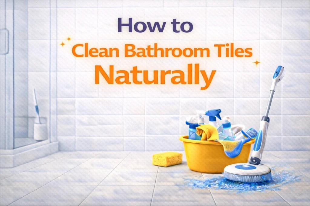 How to Clean Bathroom Tiles Naturally