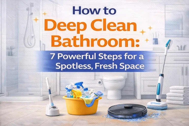 How To Deep Clean Bathroom 7 Powerful Steps for a Spotless Fresh Space