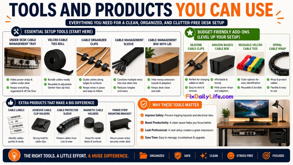 Tools and Products You Can Use
