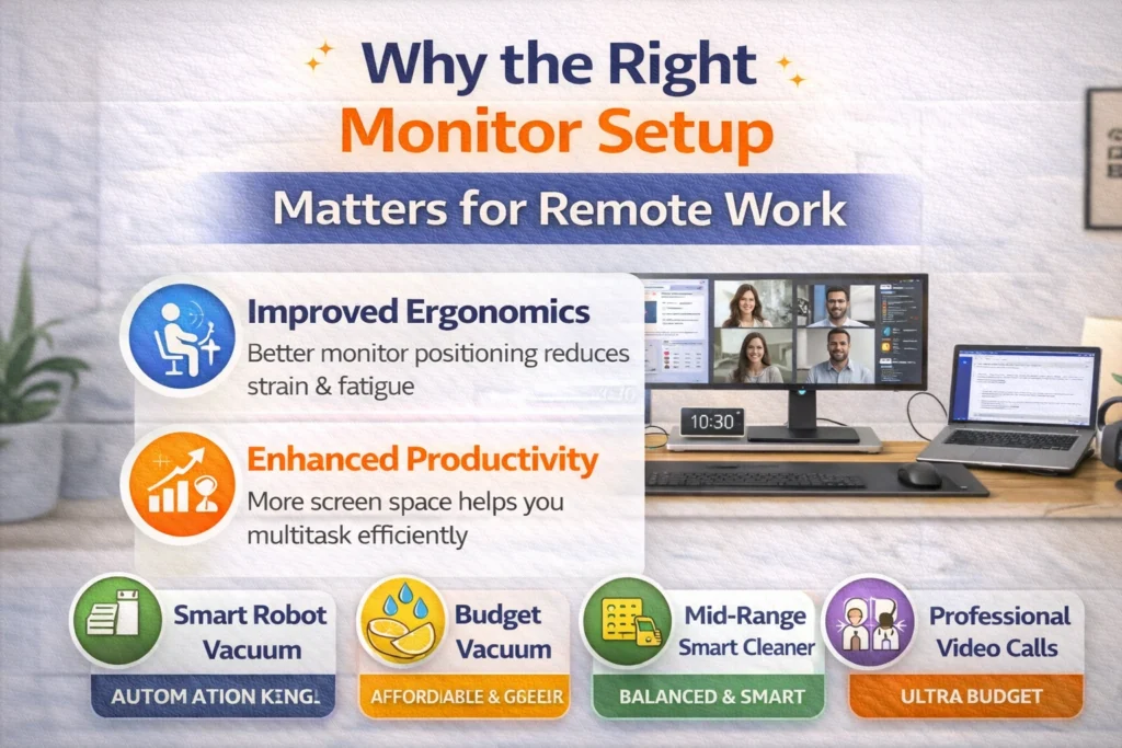 Why the Right Monitor Setup Matters for Remote Work