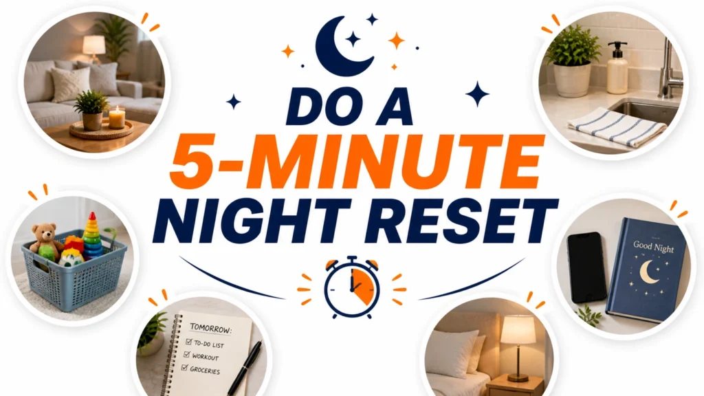 Do a 5-Minute Night Reset