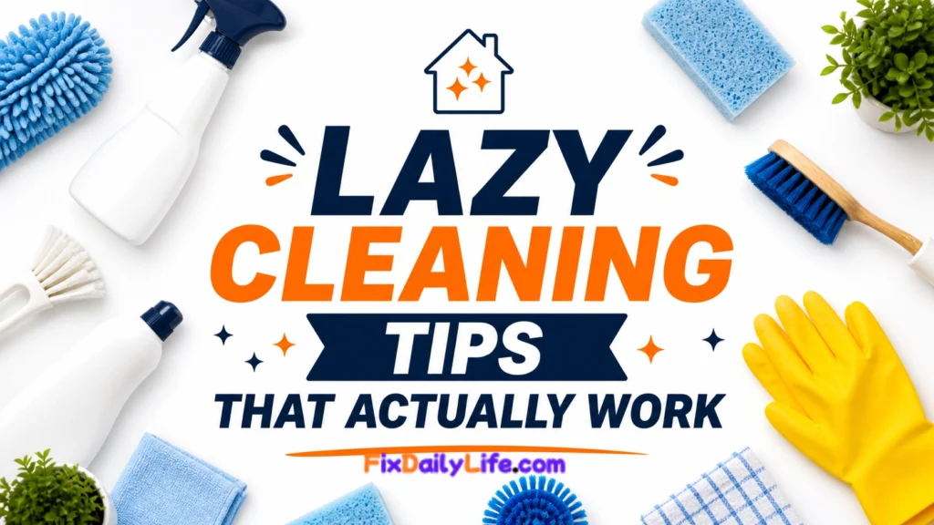 Lazy Cleaning Tips That Actually Work